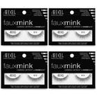 Cílios postiços Ardell Faux Mink 813 Black, pacote com 4