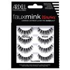 Cílios postiços Ardell Faux Mink Wispies, embalagem múltipla de 4 pares