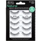 Cílios postiços Ardell Natural 110 Black, 5 pares por pacote