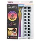 Cílios Postiços ImPRESS Press-on Falsies Glamorous - Kiss New York