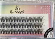 Cílios Tufinho Sunnys 0.10 Luxo Alongamento e Extensão De Cílios Luxury Lashes