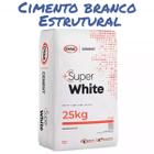 Cimento Branco Estrutural Artesanatos E Bloco De Vidro 25kg