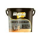 Cimento Queimado Efeito Textura Revestimento Galão 5,6Kg - MAZA