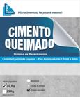 Cimento Queimado Líquido Piso Cinza Escuro Max Pisos 10kg + 0,5kg de Resina Multiuso