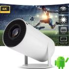 Cinema 4k Branco Wifi Android Led Hdmi Usb Filme Presente Dia Das Mães - ATENA