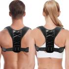 Cinta Corretor Postural Smart Suporte Ajustador Alinhamento Coluna Ombro Unisex