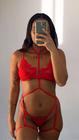 Cinta liga choker ,acessório para lingerie