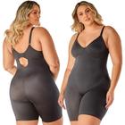 Cinta Modeladora Bermuda Plus Size Tamanhos Grandes - Body Modelador Macaquinho Sem Bojo