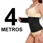 Cinta Modeladora Elastico Alta Compressão Invisível 4 Metros