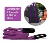 Cinta Para Elevação De Carga 4M X 30Mm 1 Tonelada Violeta - Noll