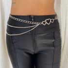 Cinto body chain tres correntes moda estilo