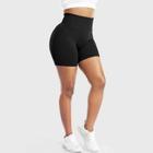 Cintura Alta De Secagem Rápida Respirável Feminino Fitness Yoga Shorts Correndo Bicicleta Esportes - other