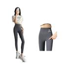 Cintura Alta Sem Costura Leggings De Yoga Feminino Fitness Ginásio Ciclismo Calças Verão Elástico