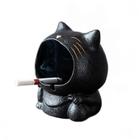 Cinzeiro de Cerâmica Wokex - Gato Cartoon Fofo e Anti-Poeira (500g)
