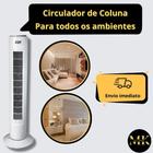 Circulador de Ar Torre Coluna Verão 3 Velocidades Refrescar