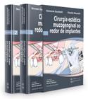 Cirurgia estética mucogengival ao redor de implantes - volume 1 e volume 2 - EDITORA  Napoleão