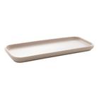 Cj.2 Travessas de Porcelana Nordica Cinza Matt 31x13x3cm