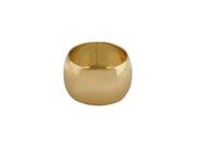 CJ 4 ANEIS P/GUARDANAPO DE ACO CIRCLE DOURADO 4,5cm - LYOR