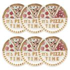 Cj. C/06 Pratos Rasos 26Cm - Mail Order - Pizza Time - Oxford