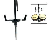 Clamp Duplo p/ Suporte Microfonar Corda ou Percussão - ASK - ASK SUPORTES