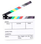 Claquete Diretor Clapper Board 2.5 Acrílico Varas Coloridas