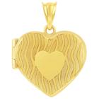 Clássico Ouro + 14J-207 Feminino 14K YG Plated Designed Heart L