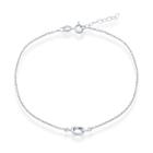 Clássico R-9223 Feminino Sterling Prata Sterling Silver Nó 