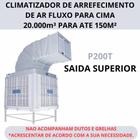 Climatizador Evaporativo De Arrefecimento Fluxo De 20.000m3