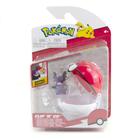 Clip n Go Boneco Pokémon Mini Figura Morpeko e Poke ball