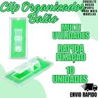 Clip Organizador Balao Adesivo Transparente Multiuso