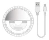 Clipe Anel Luz - Selfie Ring Light Flash Celular Universal