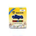Clips 3/0 Colorido Caixa com 50 unidades - Bacchi