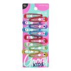 Clips de Cabelo Goody Kids Contour Snap - Pacote com 12 Unidades