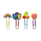 Clips decorado Love is Love 5cm blister c/04 unidades