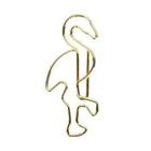 Clips Especial Flamingo Dourado Com 12 Unidades - Molin