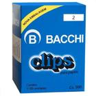 Clips Galvanizado 2 com 1100 Unidades BACCHI