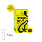 Clips Galvanizado Aco 3/0 C/445 Unidades Golden Kraft