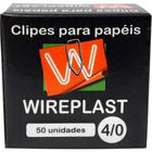 Clips Galvanizado ACO 4/0 50 Unidades (7897270145608) - Wireplast