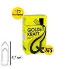 Clips Galvanizado Aco 8/0 C/170 Unidades Golden Kraft