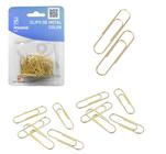 Clips Metal Dourado c/50 Unids 28MM RT3087A/3087