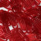 Clips Pequenos Vermelho 25mm Segura Papel Com 300 Unidades - Russo Art