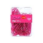 Clips Pink Love 33mm 100 Un - Molin