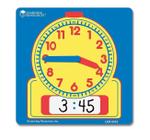 Clock Learning Resources Write and Wipe Student: conjunto de 10