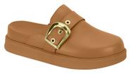 Clog Feminino Vizzano Plataforma Mule Fivela Tamanco Slide