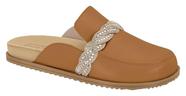 Clog Mule Moleca Feminino Flatform Papete Slide Strass Moda