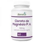 Cloreto de Magnésio 500mg P.A com 60 Cápsulas Bionatus