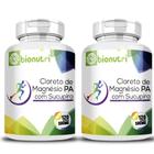 Cloreto de Magnésio P.A com Sucupira 500mg 120cps Kit 2 frascos