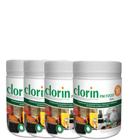 Clorin PM FOOD TABS - Linha profissional - sanitizante para cozinhas e restaurantes - 4 potes