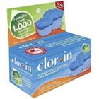 Cloro Clorin para 1000L Dágua Embalagem com 25 Pastilhas