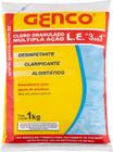 Cloro Granulado 1kg Múltipla Ação 3 Em 1 Genco L. E